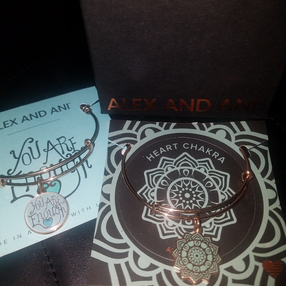 Heart Chakra Alex and Ani bangle
